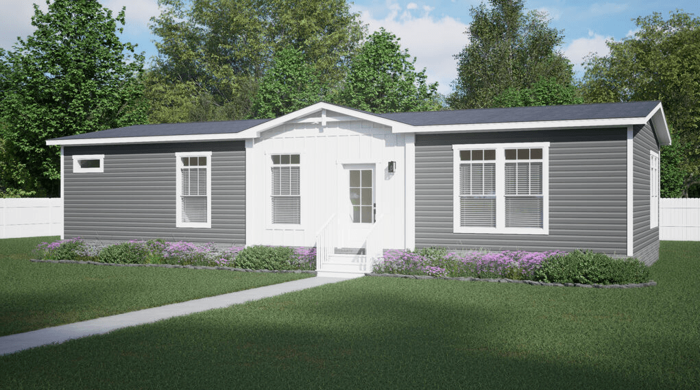 Lily hero, elevation, and exterior home features